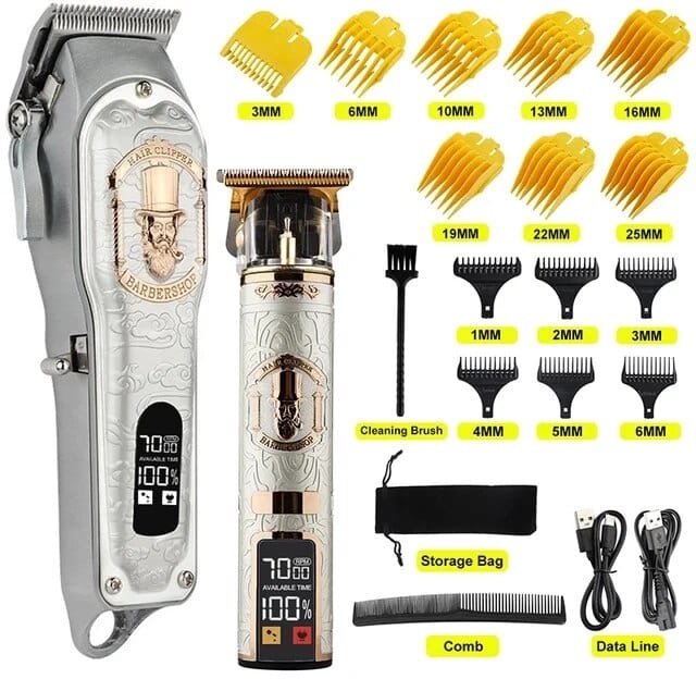 Professional Hair Clipper Cordless Hair Trimmer