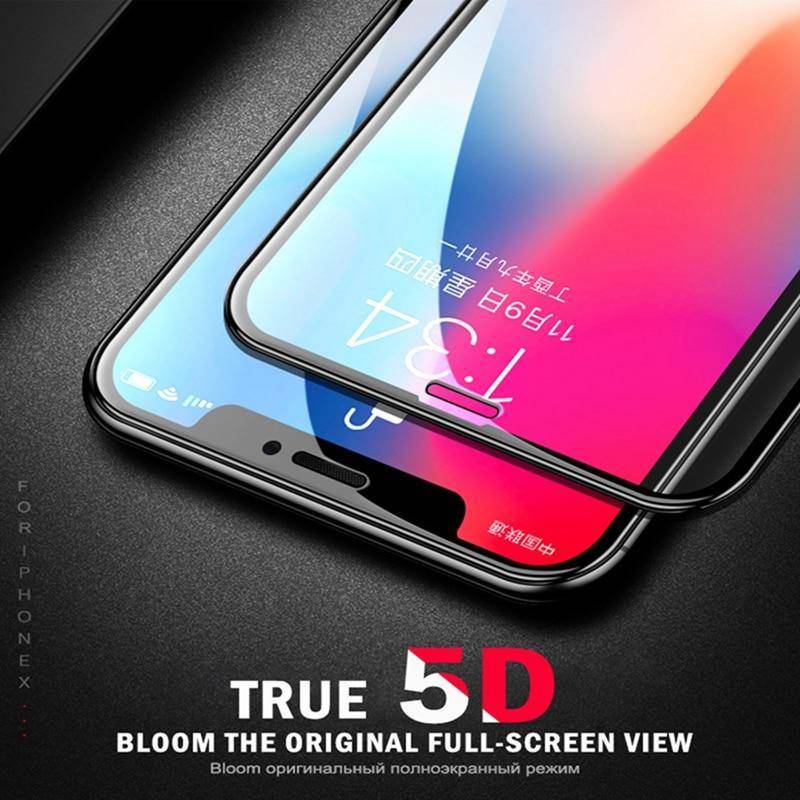 5D Curved Edge Full Cover Screen Protector For iPhone - Smart Shop (Online Store for wise shoppers) 