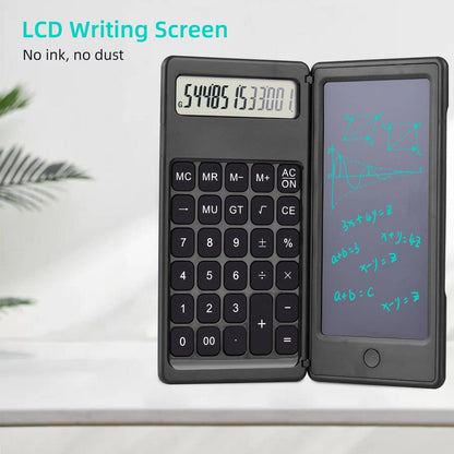 6 inch Portable and Folding Calculator with Writing Tablet - Smart Shop (Online Store for wise shoppers) 