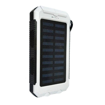 SearchFindOrder 4 Portable Outdoor Solar Powered Waterproof Charger with LED 20000mAh Power Bank Capacity