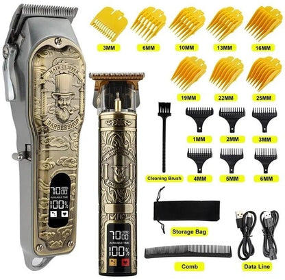 Professional Hair Clipper Cordless Hair Trimmer