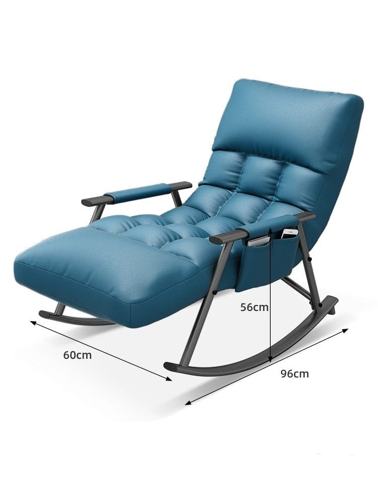 SearchFindOrder 60x96x56cm 4 Nordic Style Comfortable Rocking and Lounge Chair