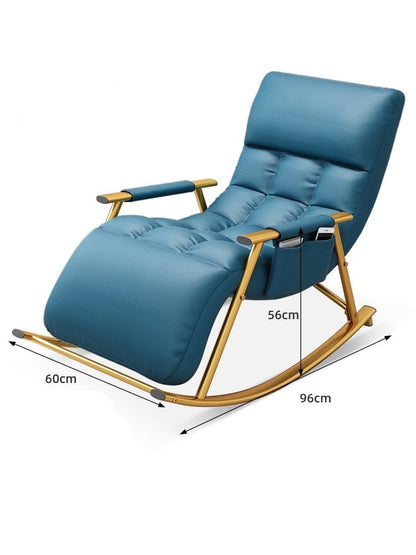 SearchFindOrder 60x96x56cm 5 Nordic Style Comfortable Rocking and Lounge Chair