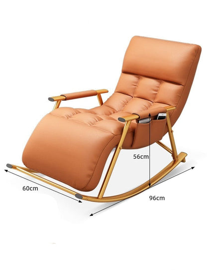 SearchFindOrder 60x96x56cm 13 Nordic Style Comfortable Rocking and Lounge Chair