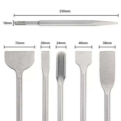 Electric Drill Chisel Set