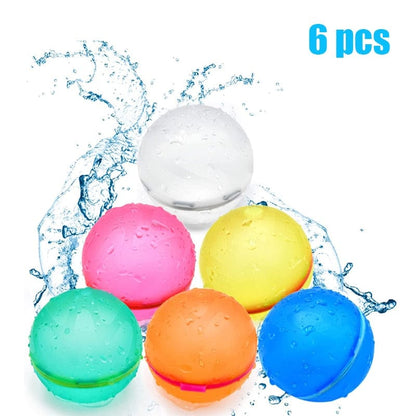 Reusable Magnetic Water Balloons, Self-Sealing Quick Fill Water Balls