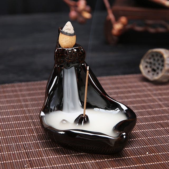 SearchFindOrder 9.5cmx11.5cm 2 Ceramic Incense Burning Fountain