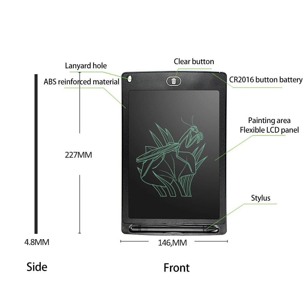 Kids Multi-Color LCD Writing Drawing Tablet/Board with Stylus - Smart Shop (Online Store for wise shoppers) 