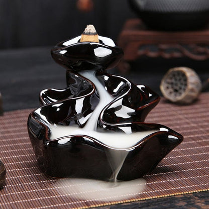 SearchFindOrder 8.5cmx10.5cm Ceramic Incense Burning Fountain