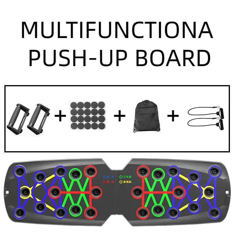 SearchFindOrder C-2 Portable and Multifunctional Push-up Board for Training Chest, Abdomen, Arms, and Back