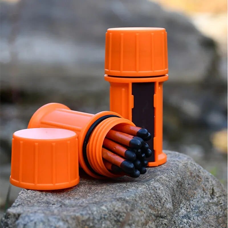 SearchFindOrder A Adventure-Ready Fire Starter Kit Stormproof, Windproof, and Waterproof Matches for Outdoor Survival