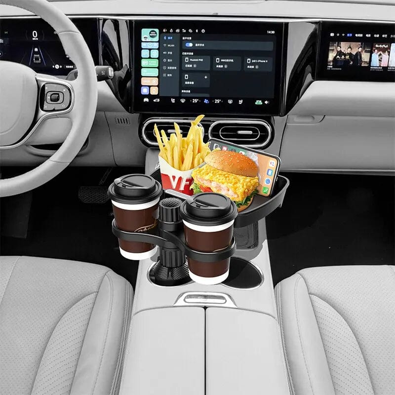 Adjustable 360° Rotating Car Food Tray