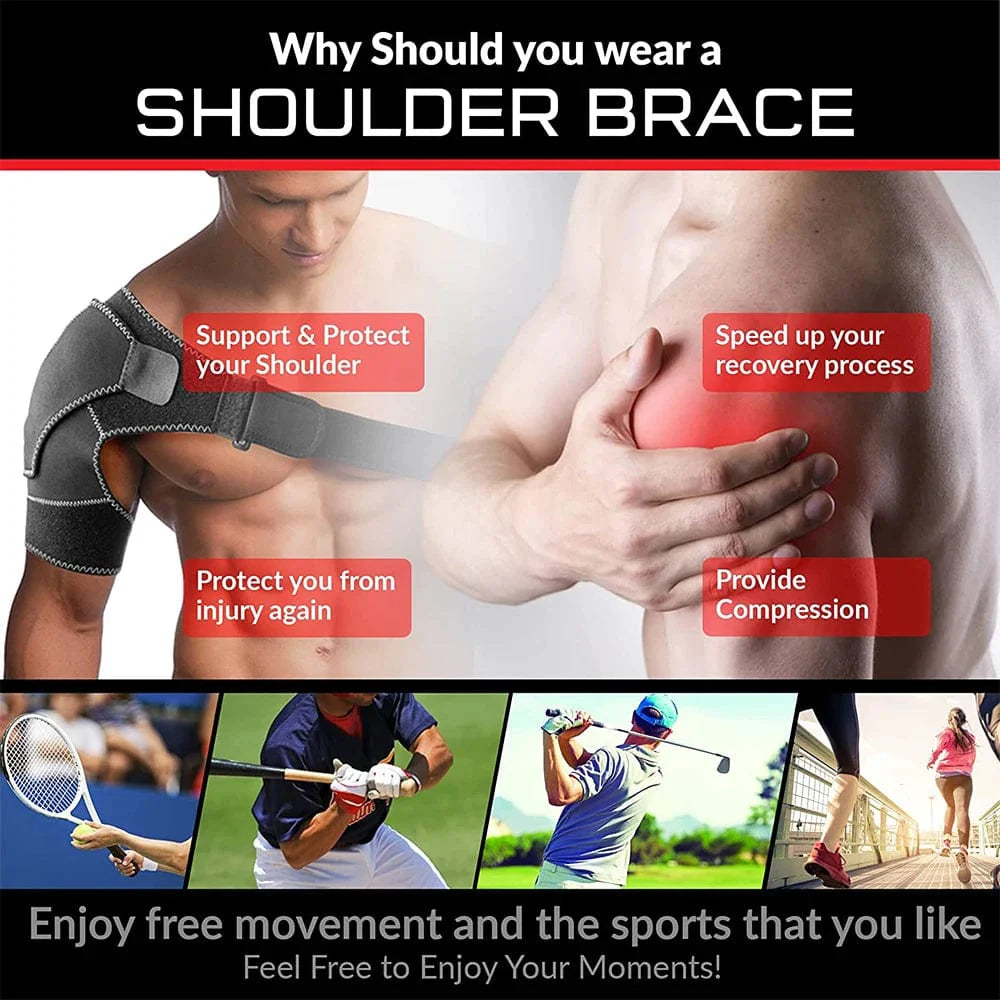 Adjustable Shoulder Support Brace