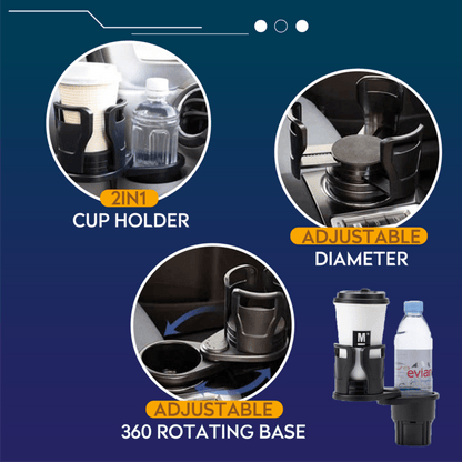 All Purpose Car Cup Holder & Organizer - Smart Shop (Online Store for wise shoppers) )