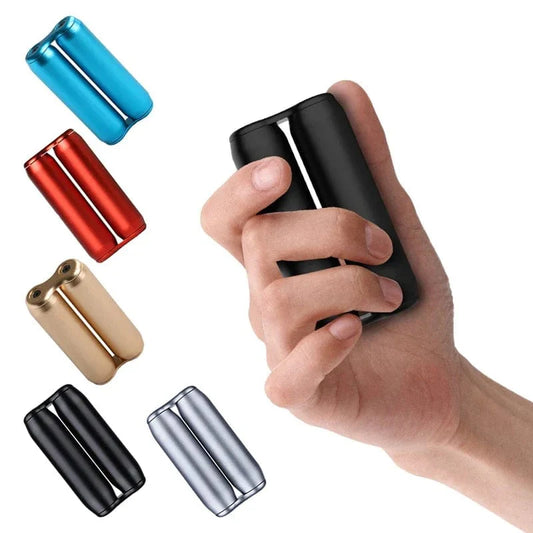 SearchFindOrder Black Aluminum Alloy Fidget Roller Toy