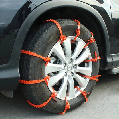 Anti-Skid Snow Chains for Car Winter Tires