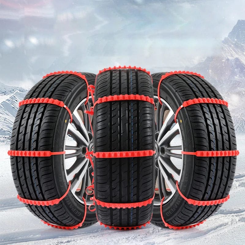 SearchFindOrder 10Pcs Anti-Skid Snow Chains for Car Winter Tires