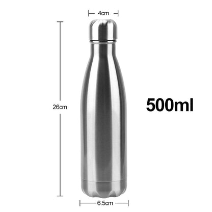 Aqua Pro 500 Premium Double-Wall Vacuum Insulated Stainless Steel Sports Bottle