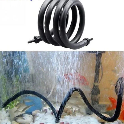 SearchFindOrder 120cm Aquarium Air Stone Bubble Maker Tube Hose Fish Tank