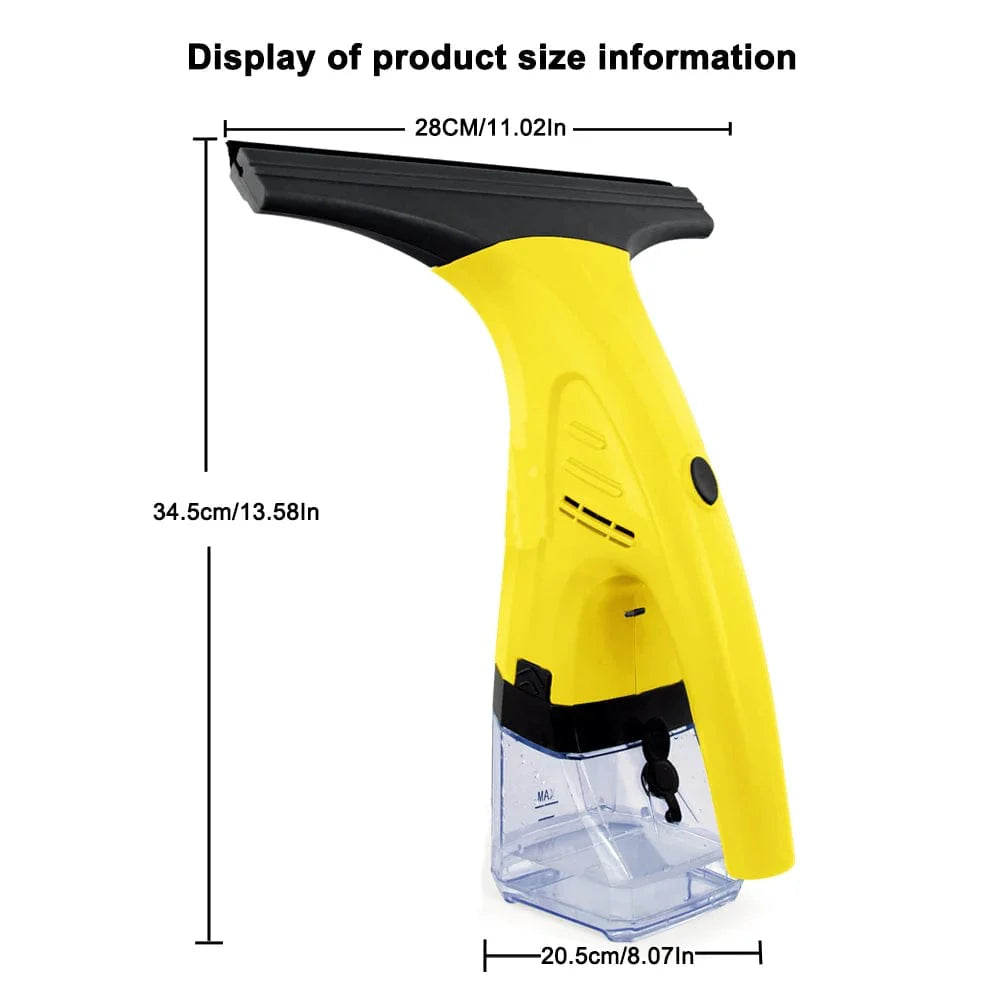 SearchFindOrder yellow / CHINA / us Automatic Rechargeable Cordless Window Cleaner