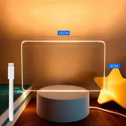 Creative LED Night Light Note Board - Smart Shop (Online Store for wise shoppers) 