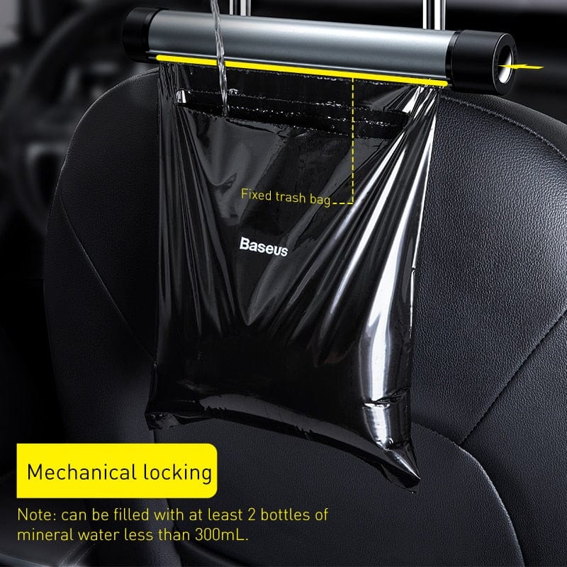 Back Seat Head Rest Roller Car Trash Bag