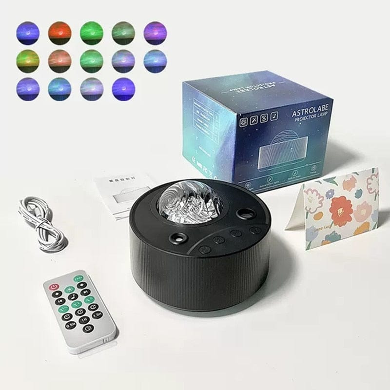 SearchFindOrder White Aurora / China Stary Sky Universe Night Light LED Projector with White Noise