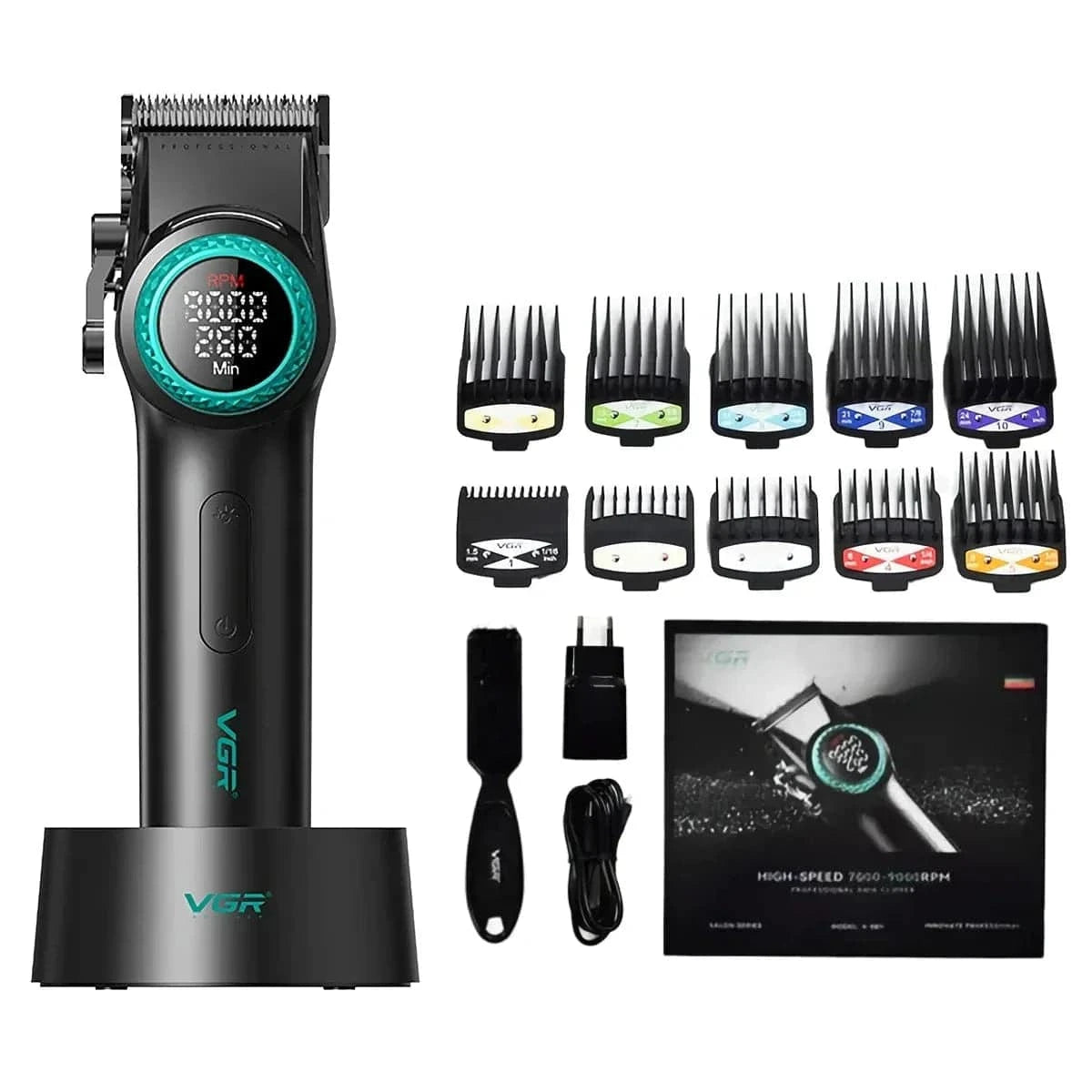 Professional 9000 RPM Adjustable Electric Hair Trimmer - Smart Shop (Online Store for wise shoppers) 