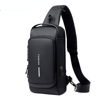 Anti-Theft USB Charging Crossbody Sling Bag - Smart Shop (Online Store for wise shoppers) 