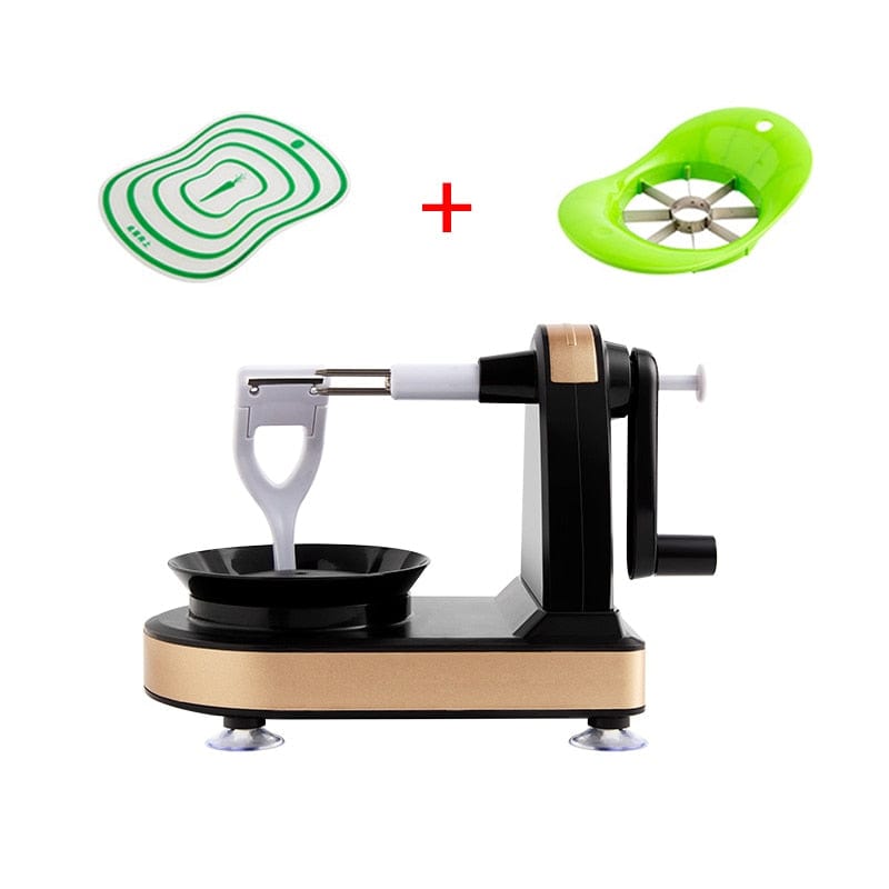 SearchFindOrder Green Set Multifunctional and Convenient Hand-Cranked Apple Peeler and Slicer