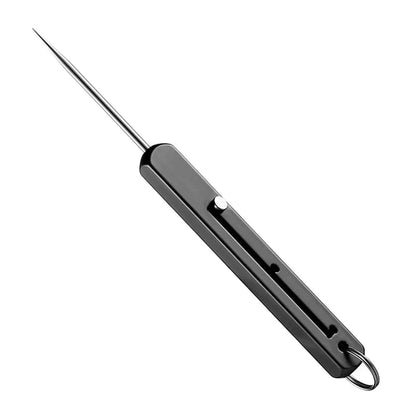 SearchFindOrder Sliver 1 Titan Pick Portable Titanium EDC Retractable Toothpick