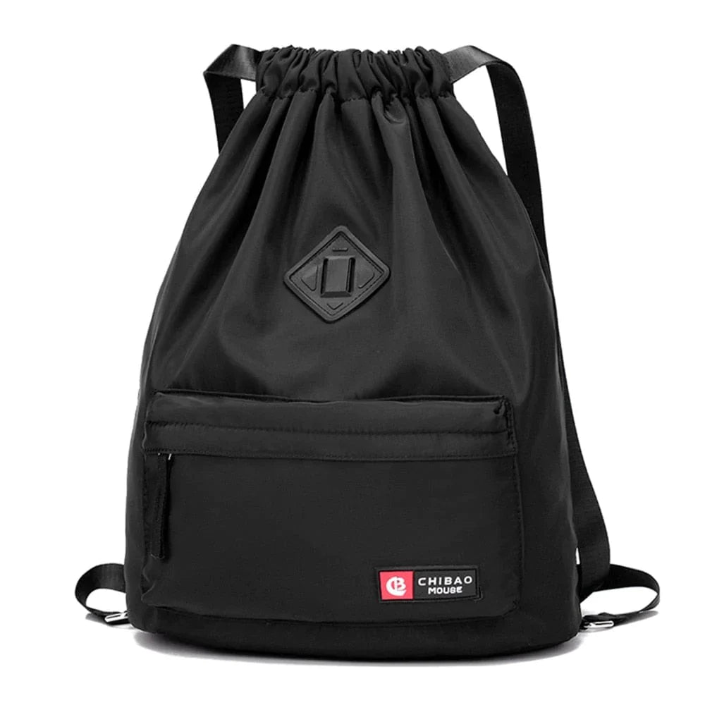 SearchFindOrder Black Waterproof Sports Backpack