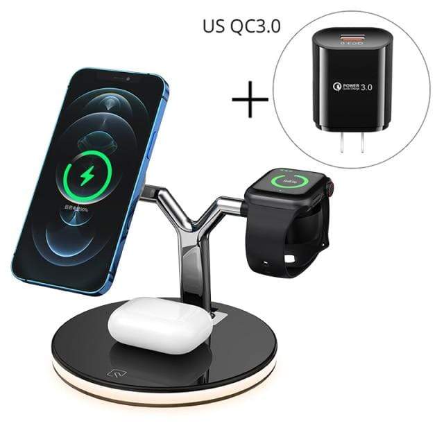 3-in-1 Magnetic Wireless Fast Charging Station - Smart Shop (Online Store for wise shoppers) 