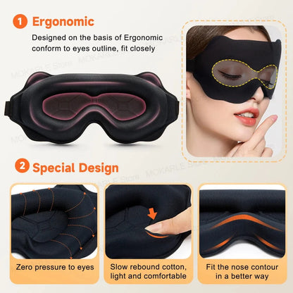 Blackout Eye Mask for Sleeping