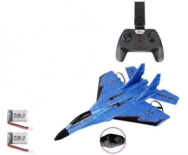 SearchFindOrder Gray 2 Battery and 720P Camera MiG 530 Remote Controlled Foam Plane with 720P Camera