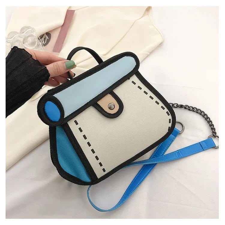 2D Crossbody Small Shoulder Bag