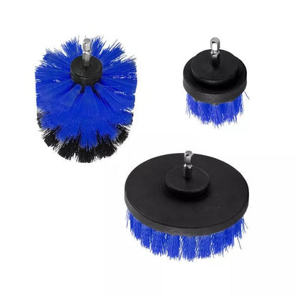 Electric Drill Brush Scrubber Set (3 pieces)