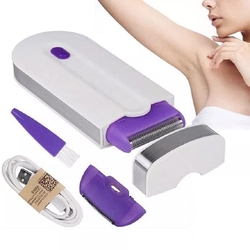 Blue Light Painless Laser Hair Removal Trimmer Epilator