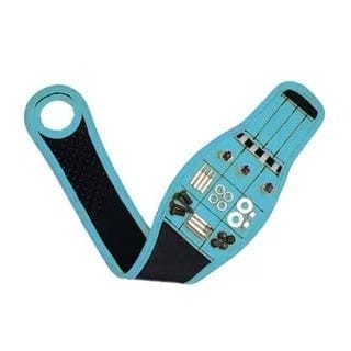 Magnetic Tool Holder Wristband with Pockets