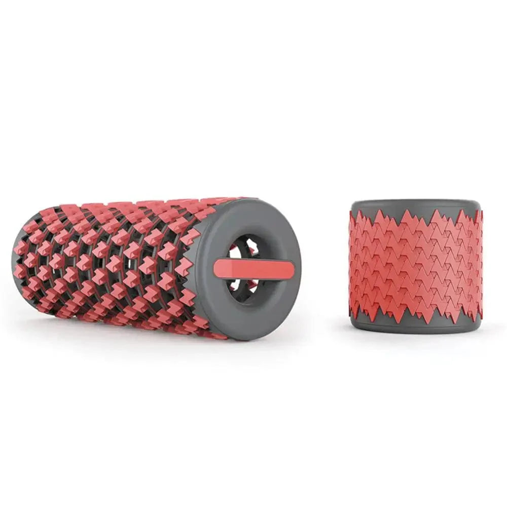 Collapsible Premium Foam Roller for Deep Tissue Muscle Massage and Recovery, Muscle and Back Roller for Fitness, Exercise, Physical Therapy, Yoga and Pilates, Gym Equipment