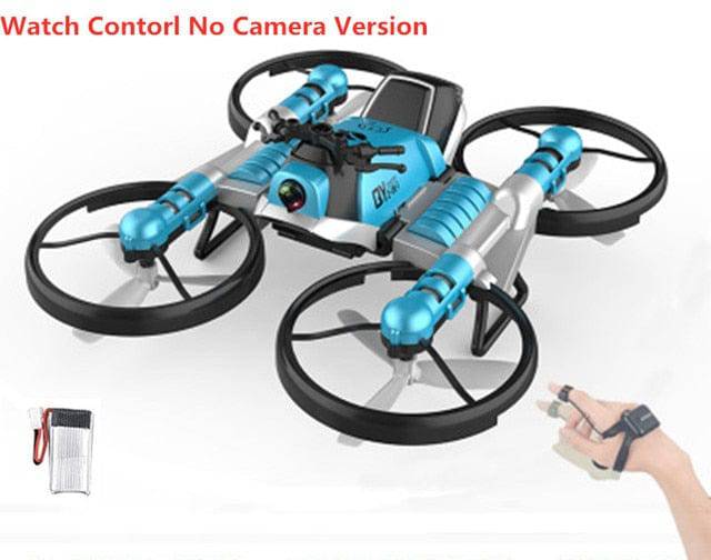 2-in-1 Quadcopter UAV Aircraft Motorcycle 2.4Ghz 4-Axis Gyro RC Drone - Smart Shop (Online Store for wise shoppers) 