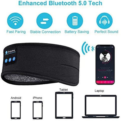 Bluetooth Music Knitted Headband