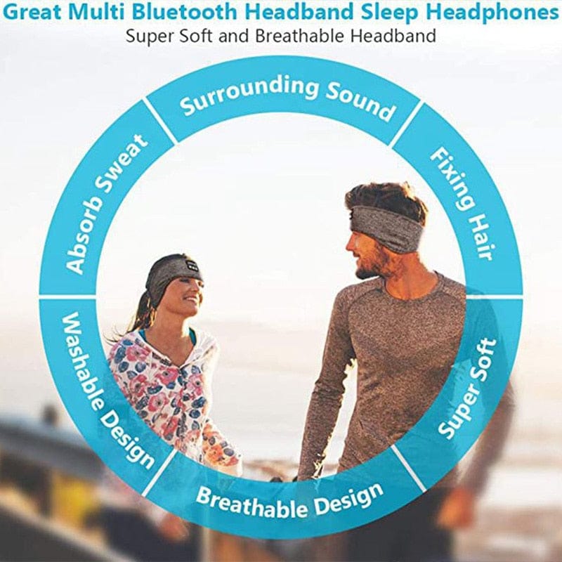 Bluetooth Music Knitted Headband