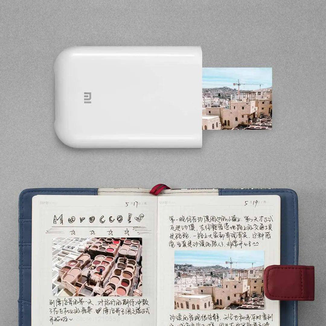 Xiaomi Mi Portable Instant Photo Printer with AR Audio Photos Dynamic Videos Printing Pictures on Zink Sticky-Backed Paper from Your iOS & Android Device - Smart Shop (Online Store for wise shoppers) 