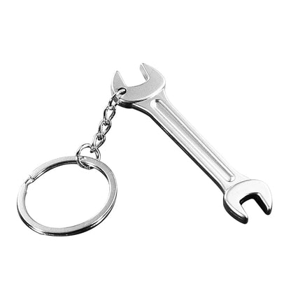 Eternal Timekeeper Keychain Silver Alloy Perpetual Calendar Keyring