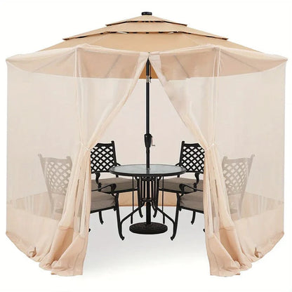 Patio Umbrella Mosquito Protector Net Cover