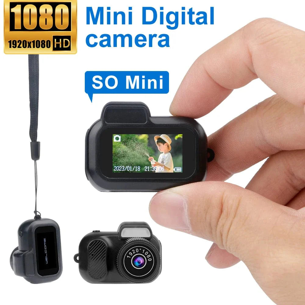 SearchFindOrder Camera with 64G Portable Retro Mini Camera