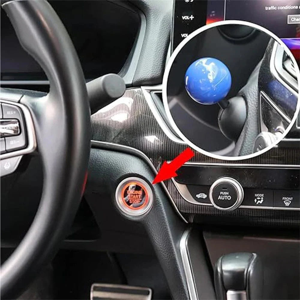 Car Engine Push Start Button