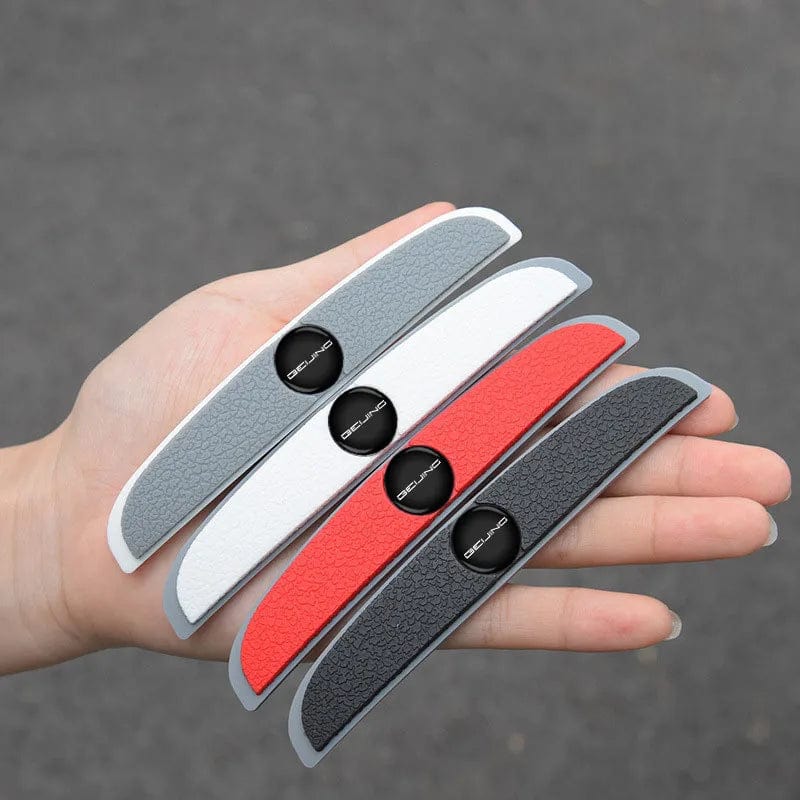 SearchFindOrder 4 Pcs White Beijing Car Guard Door Edge Protection Strip