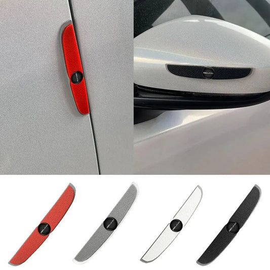 SearchFindOrder 4 Pcs Black Beijing Car Guard Door Edge Protection Strip